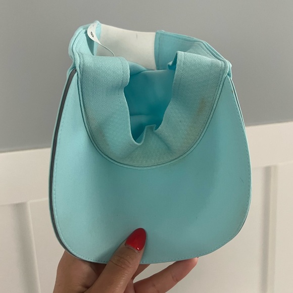 Lululemon Fast and Free light blue ponytail hat - Picture 6 of 6